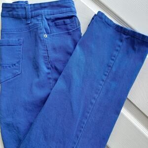 Faded Glory Blink Blue Denim Pants 20W jeans straight leg cotton blend mid rise